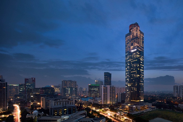 Meniti Langit Jakarat Lewat Gedung Maha Tinggi Gama Tower. (Foto : Dok. Istimewa)