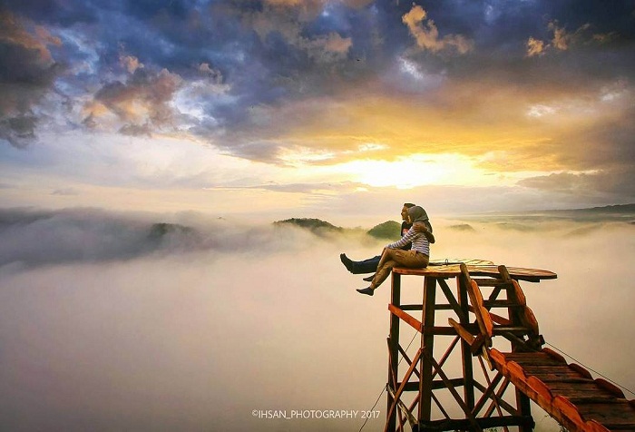 Terbang Tinggi di Negeri di Atas Awan Jogja, Menikmati Keindahan Alam yang Memukau. (Foto : Dok. Istimewa)