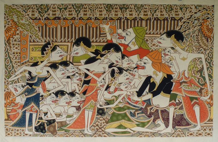 Perjalanan Indra Suroinggeno dalam Melestarikan Wayang Beber. (Foto : Dok. Istimewa)