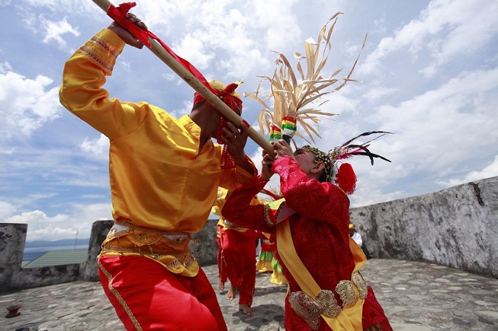 Tari Salai Jin, Tarian Mistis Pemanggil Lelembut dari Ternate. (Foto : Dok. Istimewa)