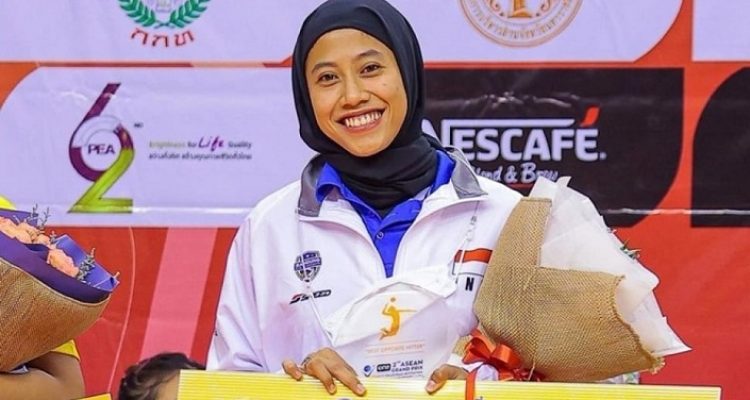Megawati Hangestri Pertiwi Raih Penghargaan MVP dalam Duel Sengit IBK Altos vs Red Sparks. (Foto : Dok. Istimewa)