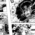 One Piece Chapter 1104, Pertarungan Sengit dan Kisah Cinta yang Mengharukan. (Foto : Dok. Istimewa)