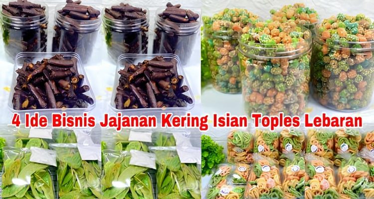 4 Jajanan Kering Kekinian, Favorit untuk Isian Toples Lebaran. (Foto : Dok. Istimewa)