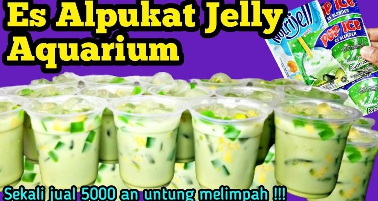 Alpukat Jelly Susu, Usaha Kuliner Bulan Ramadan Modal Kecil Untung Berlipat! (Foto : Dok. Istimewa)