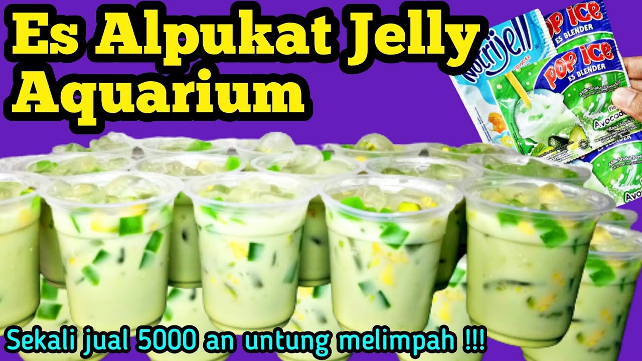 Alpukat Jelly Susu, Usaha Kuliner Bulan Ramadan Modal Kecil Untung Berlipat! (Foto : Dok. Istimewa)