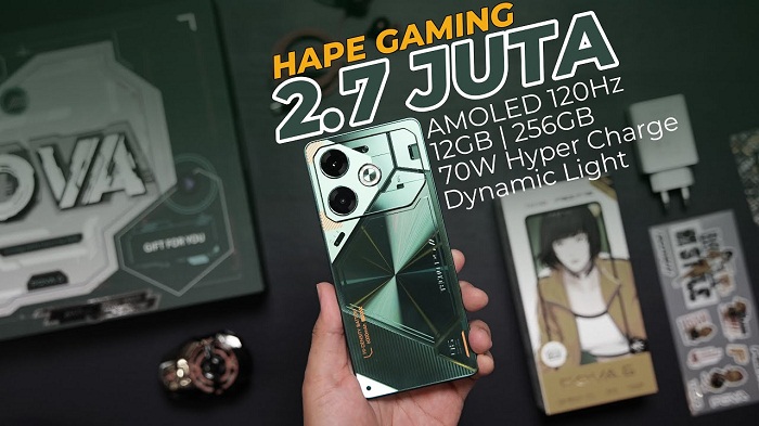Wow! Tekno Pova 6 Layar AMOLED 120Hz dan Baterai 6000mAh, Apakah Worth It. (Foto : Dok. Istimewa)