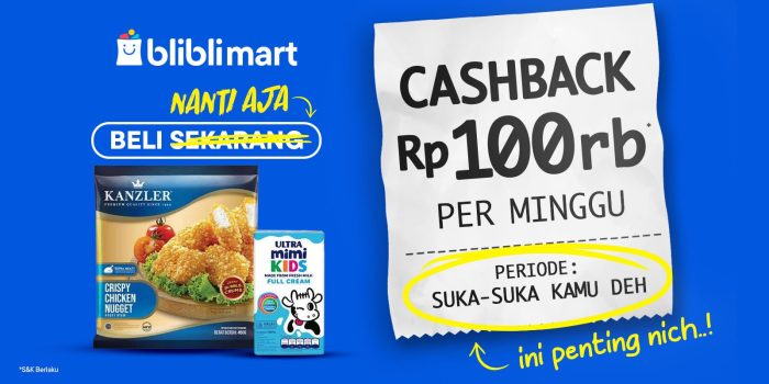 Ingin Belanja Dengan Harga Murah? Ini Dia Katalog Promo Di Blibli (Foto: Dok.Istimewa)